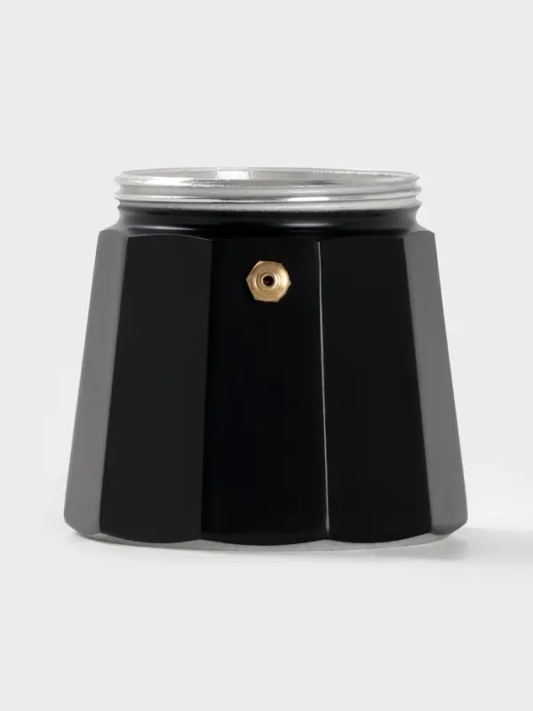 Кофеварка гейзерная Доляна Alum black, на 6 чашек, 300 мл, алюминий, чёрная