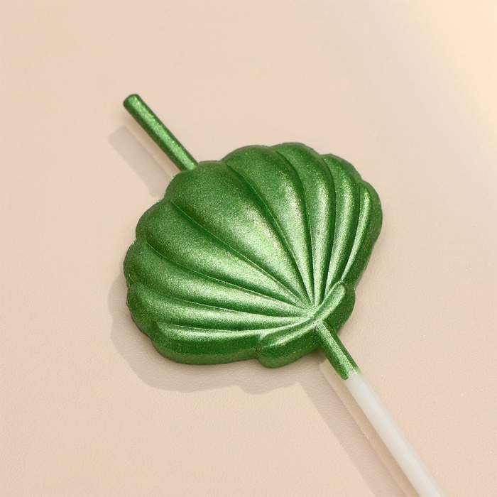 Набор свечей для торта, 5 шт  Набор свечей для торта, 5 шт "Морские ракушки", разноцветные