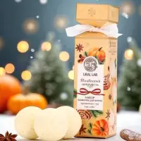 Бомбочки для ванны с ароматом тыквенного штруделя, 3&times;40 г, URAL LAB