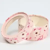 Коробка для макарун, кондитерская упаковка с окном &laquo;Розовые цветы&raquo;, 12&times;12&times;5 см