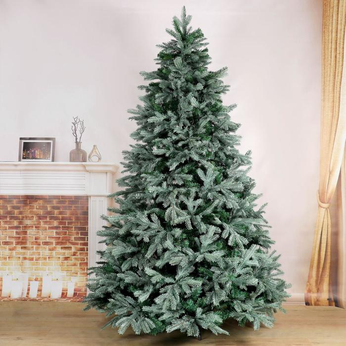 Ёлка Ёлка "Эксклюзив голубая" 210 см d нижнего яруса 140 см 1327 веток