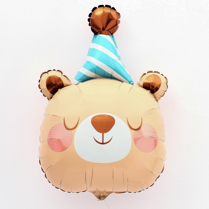 Шар фольгированный 30 Шар фольгированный 30" "Мишка именинник"