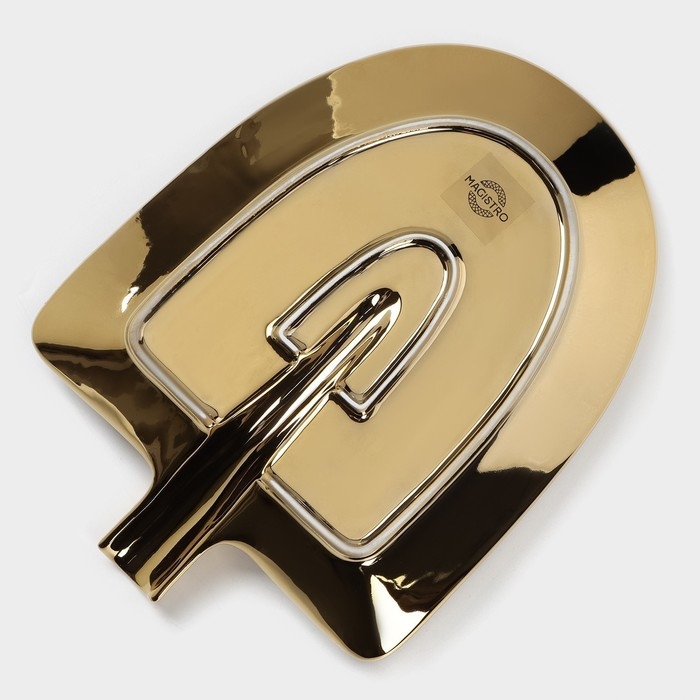 Блюдо фарфоровое Magistro «Лопатка», 24×18×4,5 см Блюдо фарфоровое Magistro «Лопатка», 24×18×4,5 см