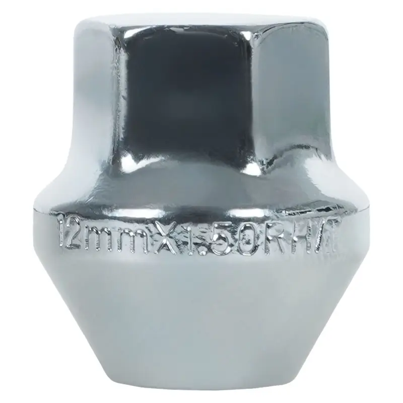 Гайка колесная M12x1,5x30,5, конус, ключ 19, закрытая, хром для а/м Ford/Volvo