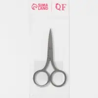 Ножницы маникюрные QF, прямые, узкие, 9 см