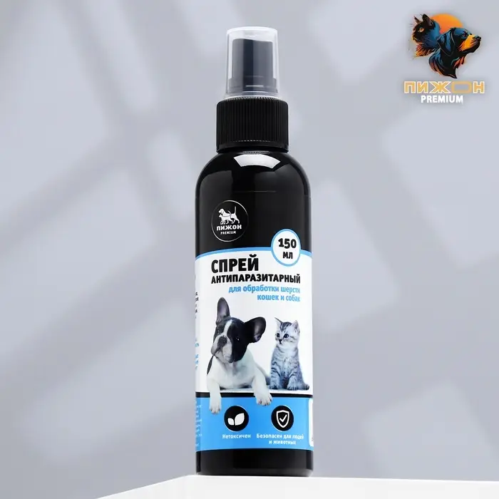 Биоспрей от паразитов для кошек и собак &laquo;Пижон Premium&raquo;, 150 мл