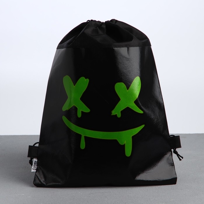 Мешок для обуви «Смайл» полиэстер, размер 41×30 см Мешок для обуви «Смайл» полиэстер, размер 41×30 см