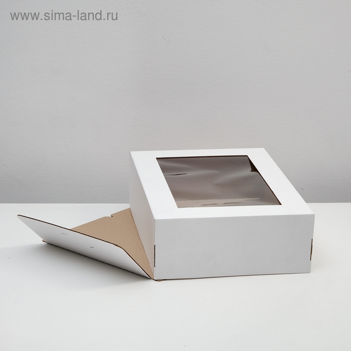 Кондитерская упаковка с окном, 39 х 29 х 12 см Кондитерская упаковка с окном, 39 х 29 х 12 см