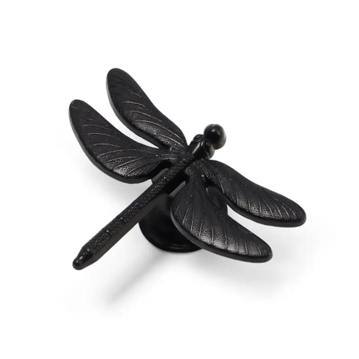 Ручка-кнопка CAPPIO PRO &laquo;Стрекоза&raquo; 47&times;60 мм, цвет черный