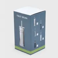 Ерш для унитаза "Квадраты", нержавеющая сталь Ерш для унитаза "Квадраты", нержавеющая сталь