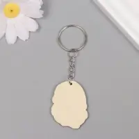 Брелок дерево "Крутые наушники" 4х2,9х0,3 см