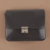 Застёжка для сумки, 3.3&times;3.3 см, цвет серебряный