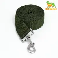 Поводок 3 м &times; 4 см, зелёный