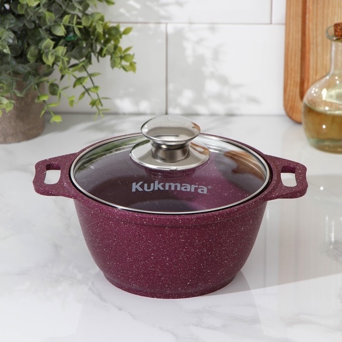 Кастрюля Trendy style, 1 л, d=26 см, h=18.5 см, антипригарное покрытие, цвет бордовый Кастрюля Trendy style, 1 л, d=26 см, h=18.5 см, антипригарное покрытие, цвет бордовый