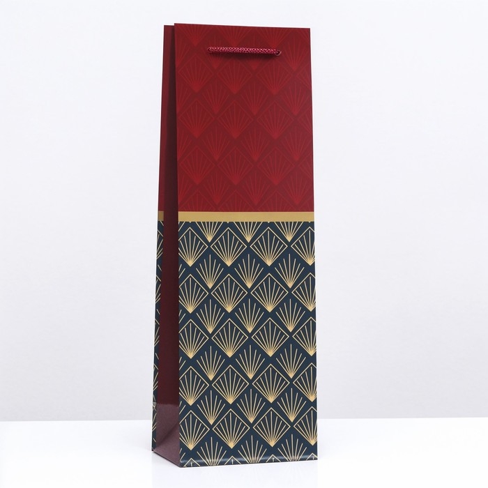 Пакет подарочный Пакет подарочный "Строгий стиль" 12 х 36 х 8,5 см