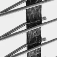 Вешалка для брюк многоуровневая, трансформер, 30.5&times;32&times;7.5 см, 5 уровней, прозрачная чёрная