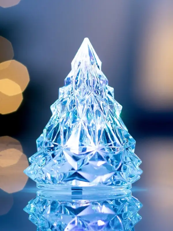 Световая фигура "Елочка", 6.5x5 см, 1 LED, AG41x3, RGB