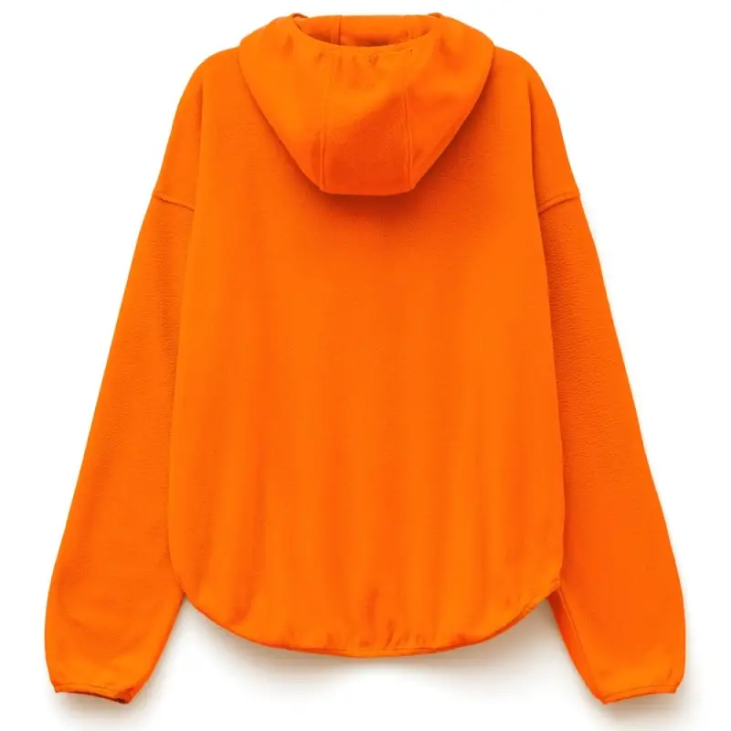 Анорак флисовый унисекс Fliska, оранжевый, размер M/L Анорак флисовый унисекс Fliska, оранжевый, размер M/L