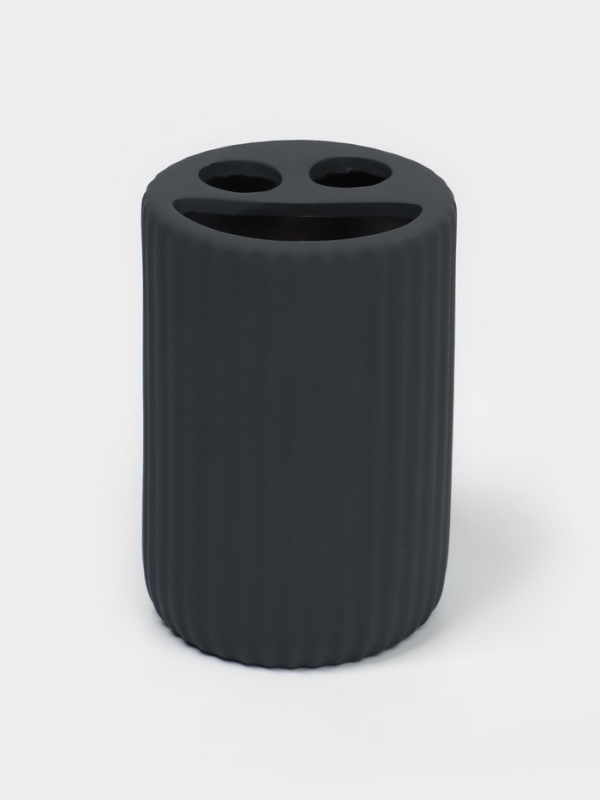 Набор для ванной Набор для ванной "Лайн" 4 предмета (дозатор для мыла, стакан, 2 стакана, мыльница)