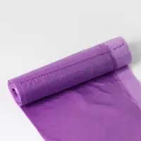 Мешки для мусора с завязками Доляна Overlap, 60 л, 60&times;64 см, 15 мкм, ПНД, 10 шт., цвет фиолетовый