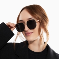 Очки солнцезащитные uv 400, дужка 14 см, ширина 13 см, линза 5.1×5.7 см
