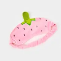 Мягкая игрушка - антистресс подголовник "Клубничка" с маской для сна