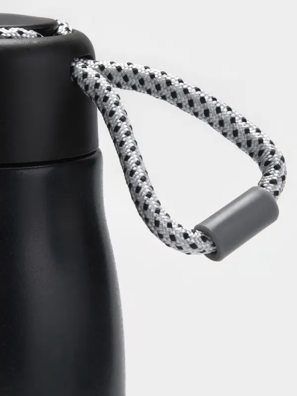 Термос Traveller &laquo;Мастер К.&raquo;, 600 мл, для чая, кофе, сохраняет тепло 10 ч, 26&times;7 см, черный