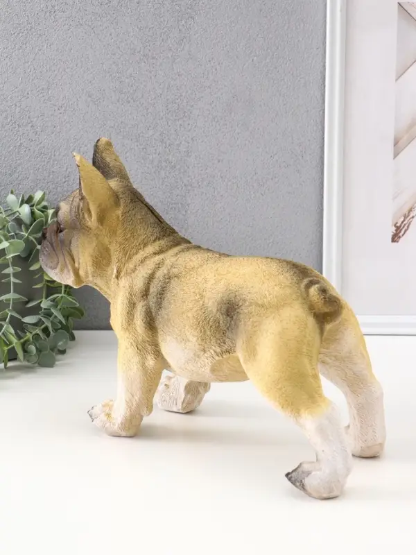 Копилка Копилка "Французский бульдог" 14х34х25 см, бежевый