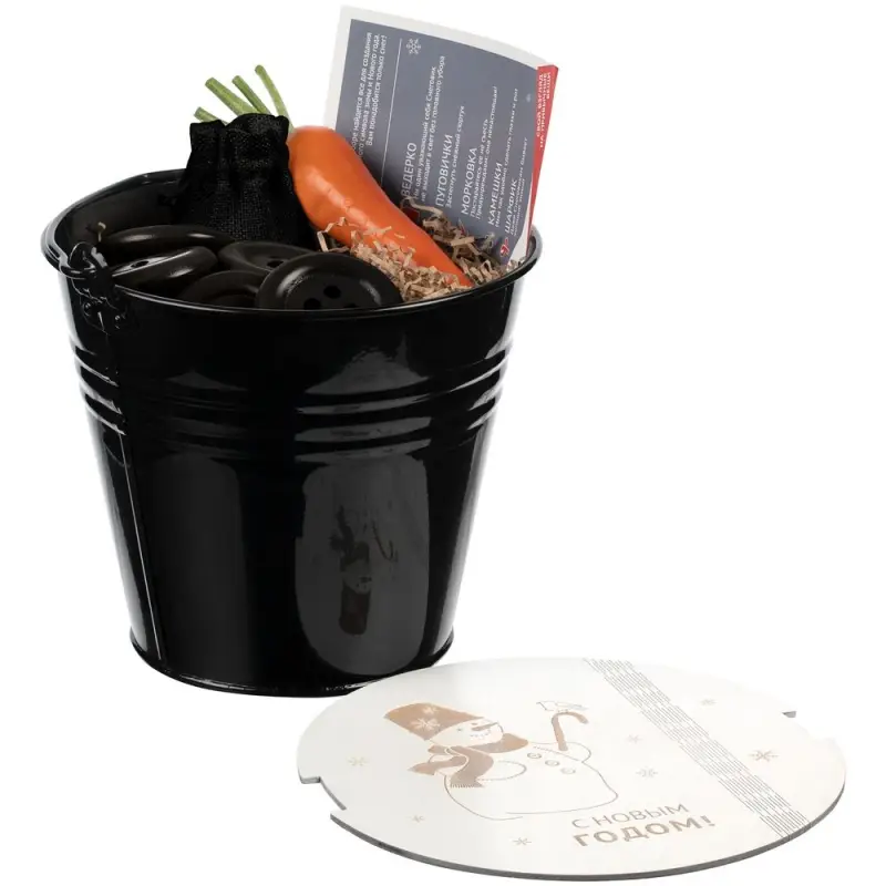 Набор для лепки снеговика «Все по-взрослому», без шарфа Набор для лепки снеговика «Все по-взрослому», без шарфа