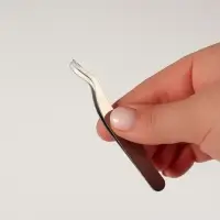 Пинцет скошенный, узкий, 9 см