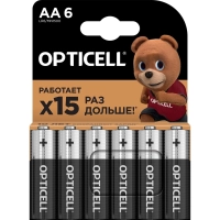 Батарейка OPTICELL Basic AA 6шт/уп