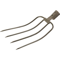 Вилы навозные Rusсад 4-рогие 18x31 см без черенка