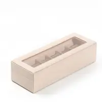 Шкатулка под часы &laquo;Гладкость&raquo;, 6 отделений, 31&times;11&times;7.5 см