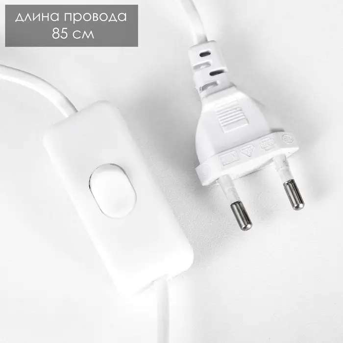 Светильник 3D RISALUX &laquo;Два дракона&raquo;, LED-ночник, белый, 10&times;9.5&times;16 см