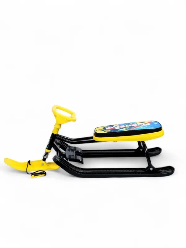 Снегокат &laquo;Тимка спорт 2+&raquo; winter sport, жёлтый, чёрный, ТС2+/WS Nika Kids