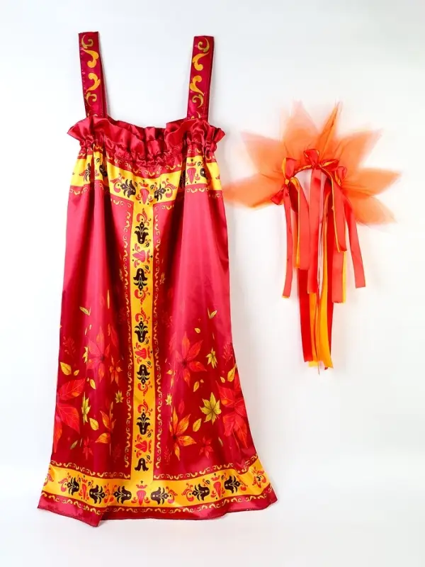 Карнавальный набор "Осенняя красавица" сарафан р-р 42-52, ободок