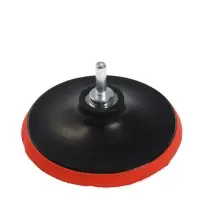 Насадка с липучкой для дрели и УШМ ЛОМ, М14, с адаптером, 125 мм