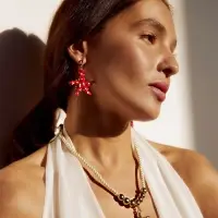 Кулон на шнурке &laquo;Морская звезда&raquo;, L=45 см, цвет бело-золотой