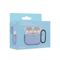 Чехол для AirPods Pro 3 с карабином №16 Sky Blue