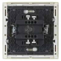 FORTE&PIANO Выключатель 1-клавишный с индикацией 10А FP402 ваниль IEK