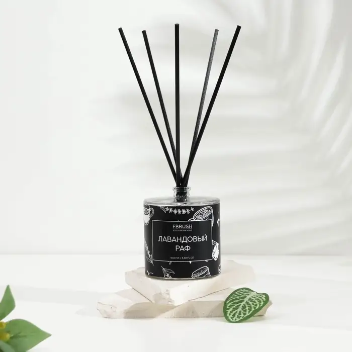Диффузор ароматический BLACK AROMA HOME Диффузор ароматический BLACK AROMA HOME "Лавандовый раф", 100 мл