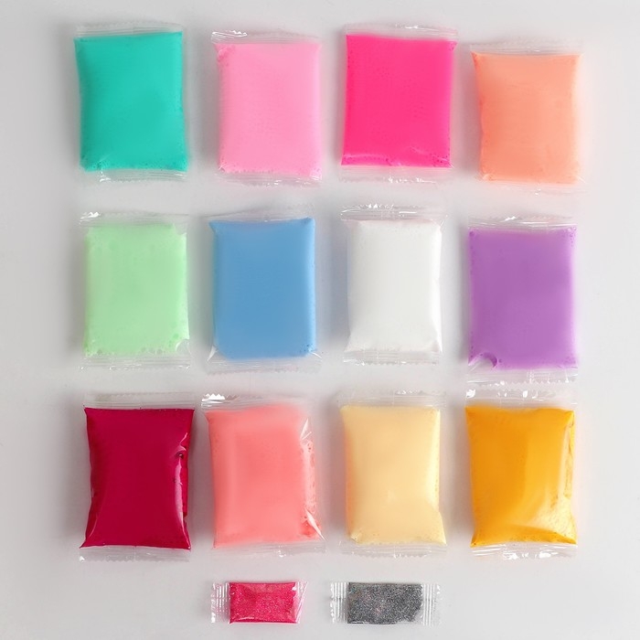 Лёгкий пластилин, набор 12 цветов, розовые цвета Лёгкий пластилин, набор 12 цветов, розовые цвета