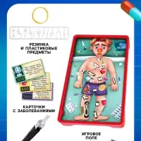 Настольная игра для детей на внимание Лас Играс KIDS &laquo;Весёлая анатомия&raquo;, от 1 игрока, 5+