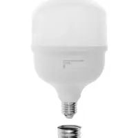 Лампа светодиодная VKL electric, бочка, 50 Вт, E27, переходник Е40, 4750 Лм, 6500K, IP20, 118&times;186мм,