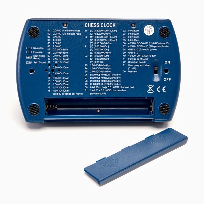Шахматные часы, электронные, 100 х 161 х 62 мм, АА Шахматные часы, электронные, 100 х 161 х 62 мм, АА