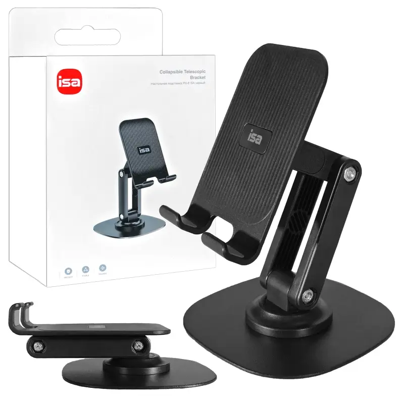 Настольная подставка PH-8 ISA черный IS124123 (100шт/кор)