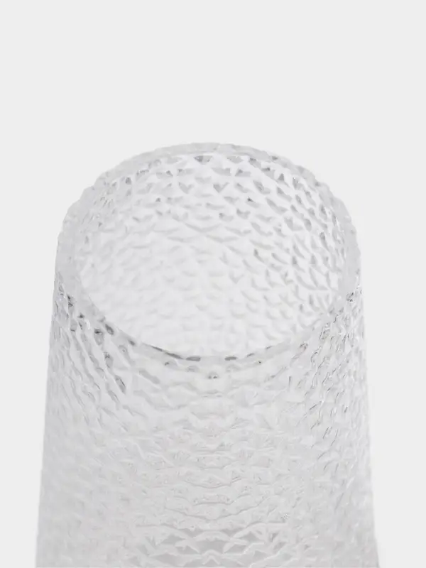 Ваза стекло настольная "Линней" 20х10,5 см, прозрачный