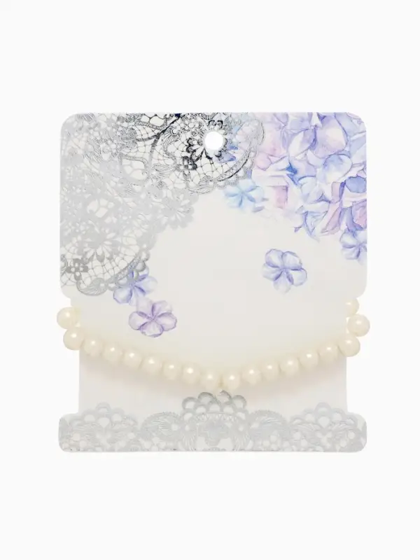 Браслет из бусин &laquo;Жемчуг. Невеста&raquo;, d=5.5 см, шар №6, цвет молочный