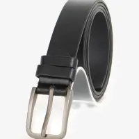 Ремень женский с винтом, 110&times;2.8 см, классическая пряжка металл, серебристая, чёрный