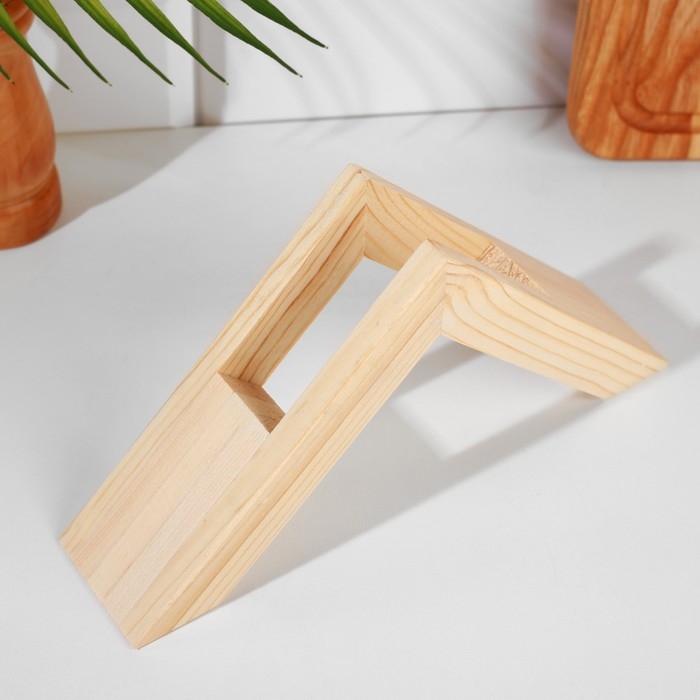 Салфетница деревянная Салфетница деревянная "Треугольник" 210х48х105мм